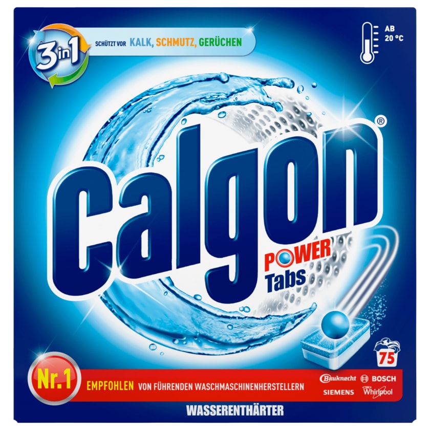 Calgon 2in1 Wasserenthärter Tabs 75 Stück